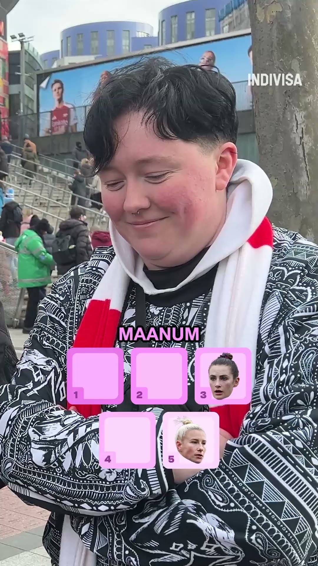的家人通过